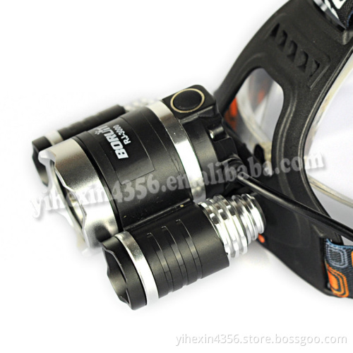 Boruit RJ-3000 High Powerful Purple Light LED Hunting Headlamp